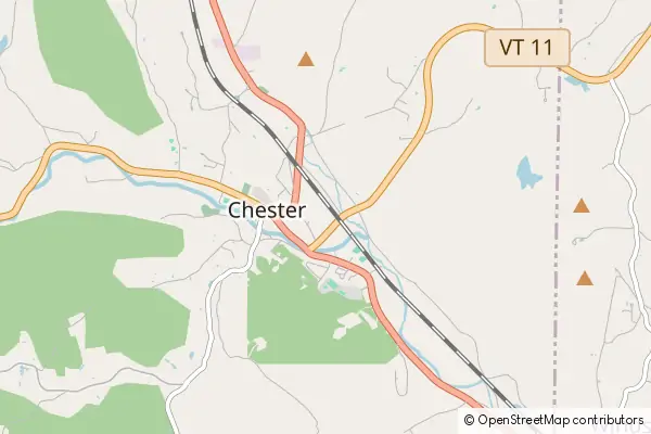 Mapa Chester