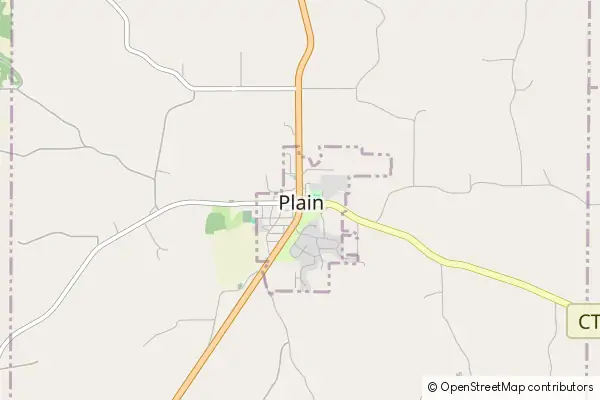 Mapa Plain