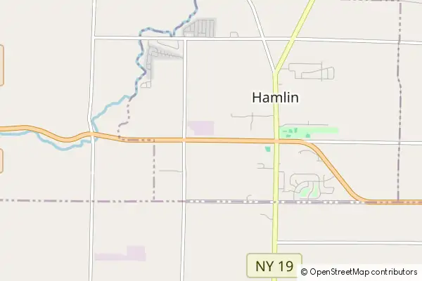 Mapa Hamlin