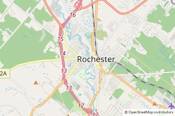 Mapa Rochester