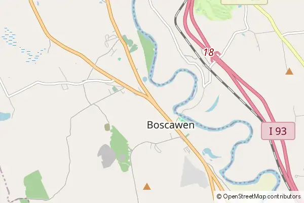 Mapa Boscawen