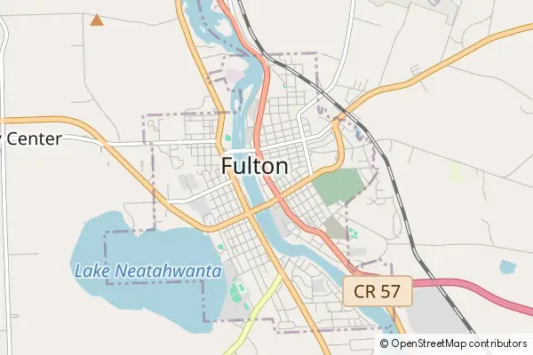 Mapa Fulton