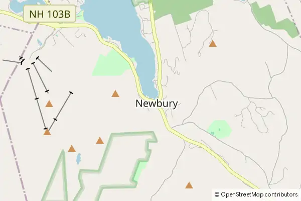 Mapa Newbury