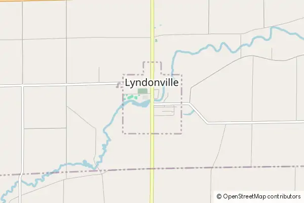 Mapa Lyndonville