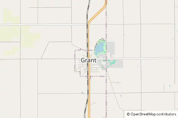 Mapa Grant