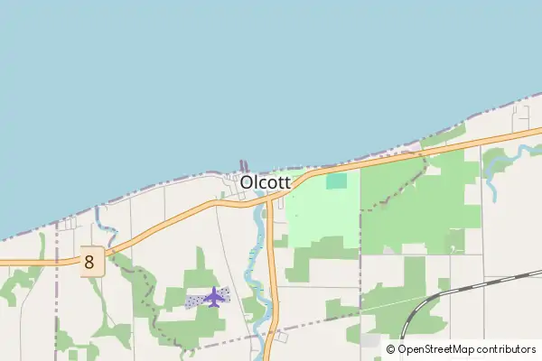 Mapa Olcott