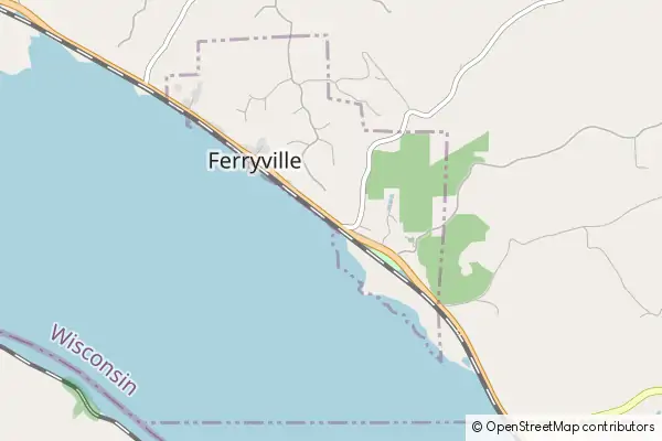 Mapa Ferryville