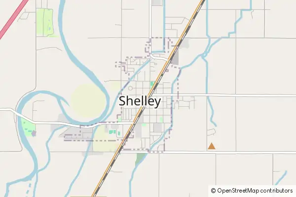 Mapa Shelley