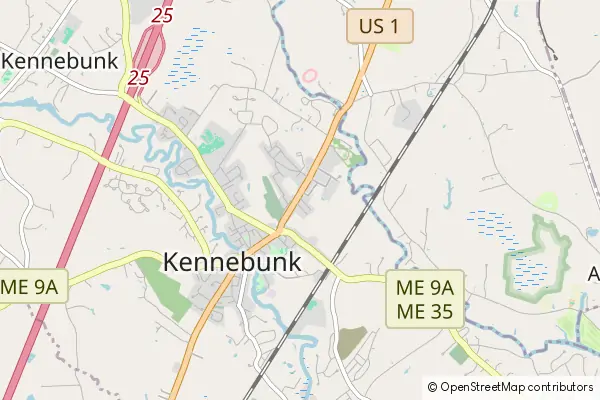 Mapa Kennebunk