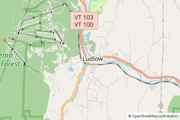 Mapa Ludlow