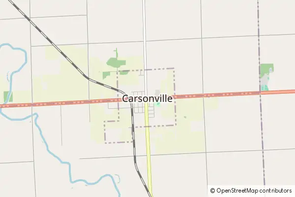 Mapa Carsonville