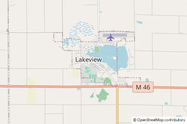 Mapa Lakeview