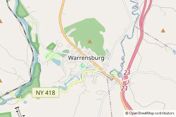 Mapa Warrensburg