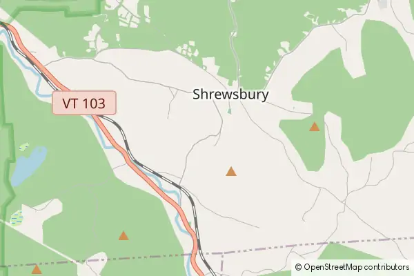 Mapa Shrewsbury