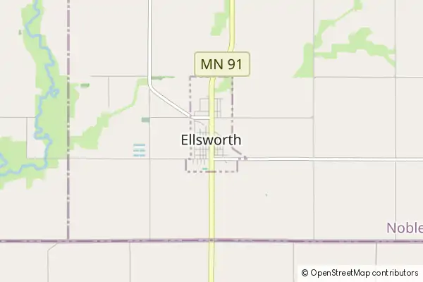 Mapa Ellsworth