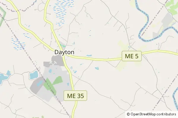 Mapa Dayton