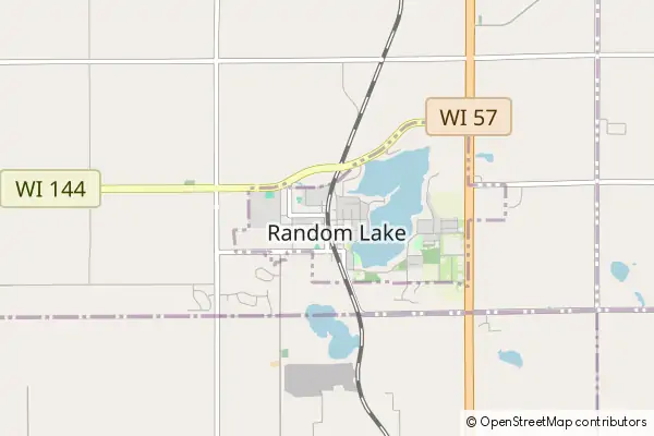 Mapa Random Lake