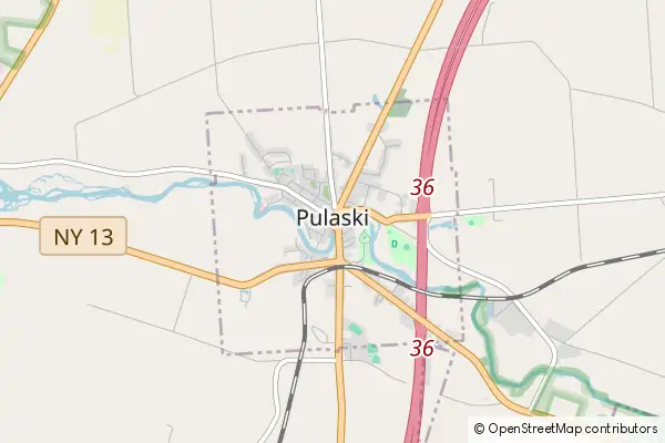 Mapa Pulaski