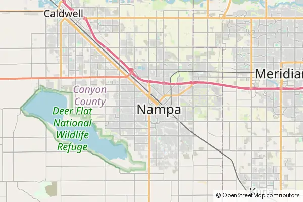 Mapa Nampa