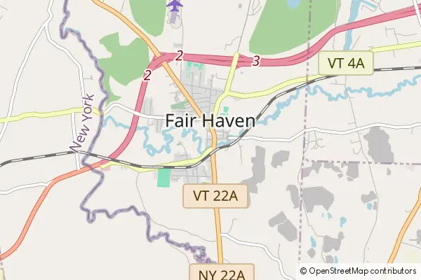 Mapa Fair Haven