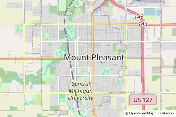 Mapa Mount Pleasant