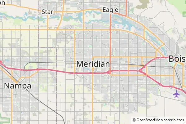 Mapa Meridian