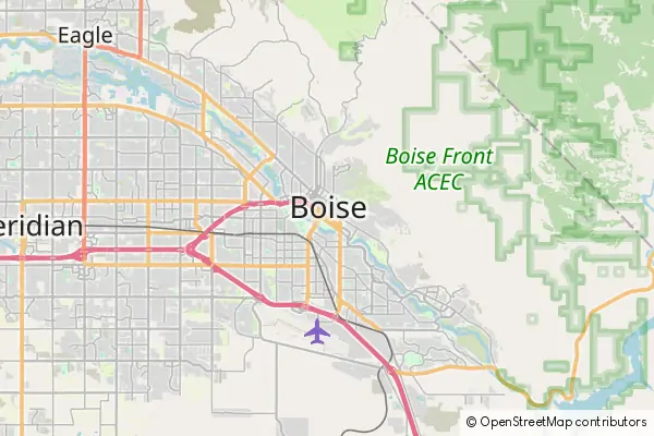 Mapa Boise