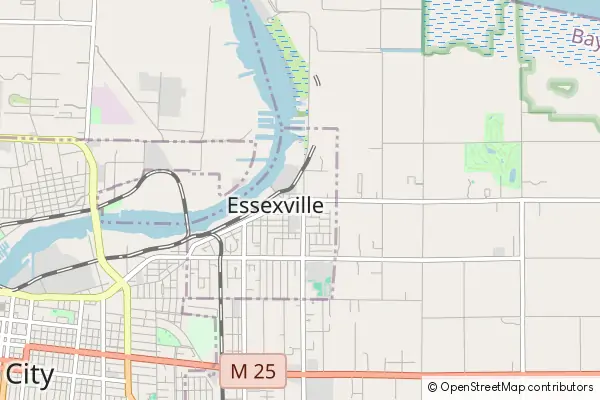 Mapa Essexville