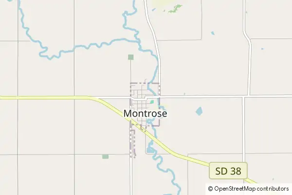 Mapa Montrose