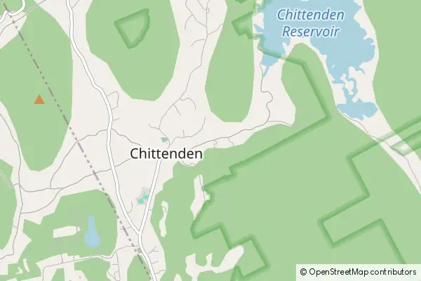 Mapa Chittenden