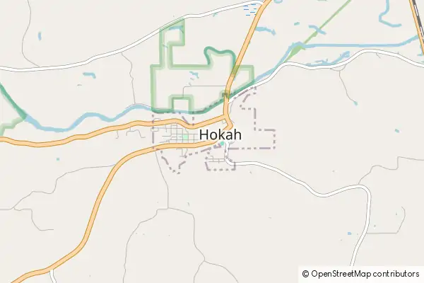 Mapa Hokah