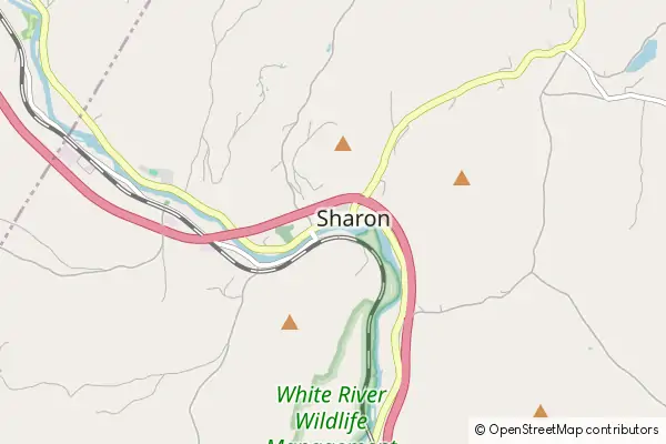 Mapa Sharon