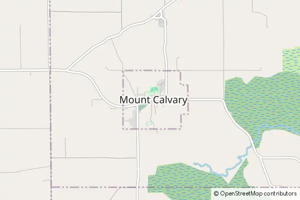 Mapa Mount Calvary