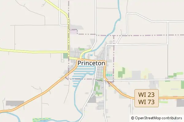 Mapa Princeton