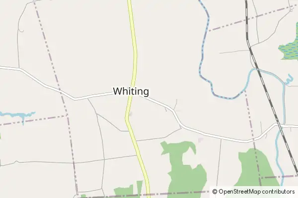 Mapa Whiting