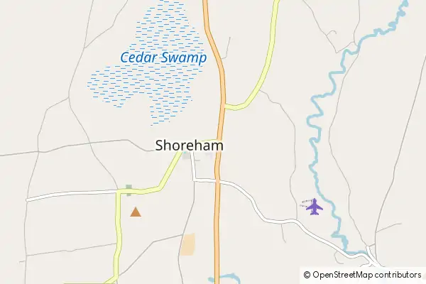 Mapa Shoreham