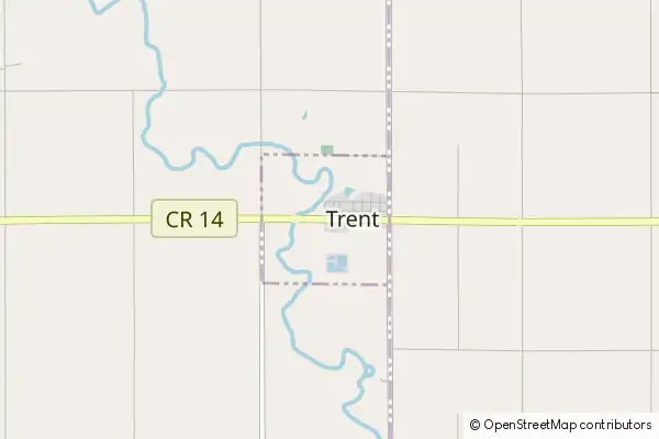 Mapa Trent