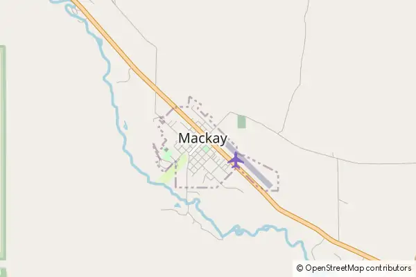 Mapa Mackay