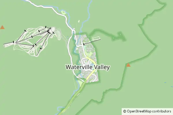 Mapa Waterville Valley