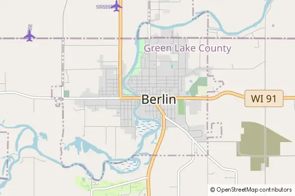 Mapa Berlin