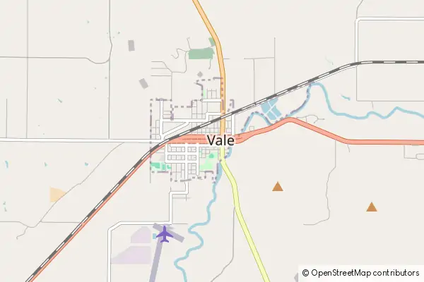 Mapa Vale