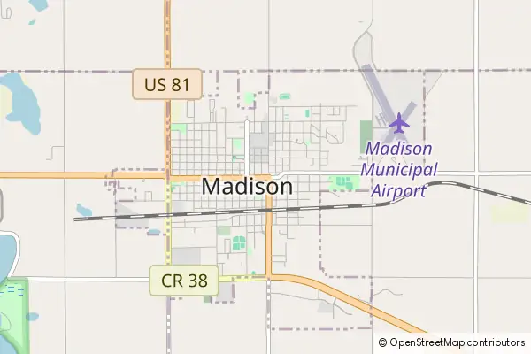 Mapa Madison