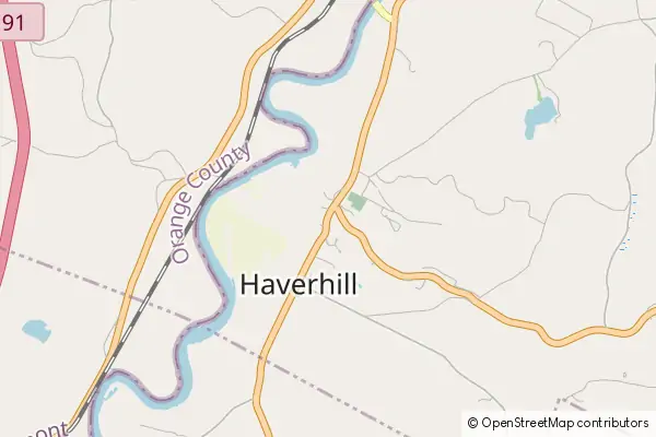 Mapa Haverhill