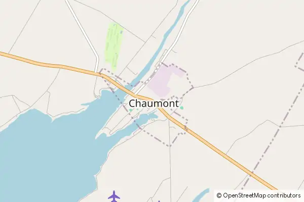 Mapa Chaumont