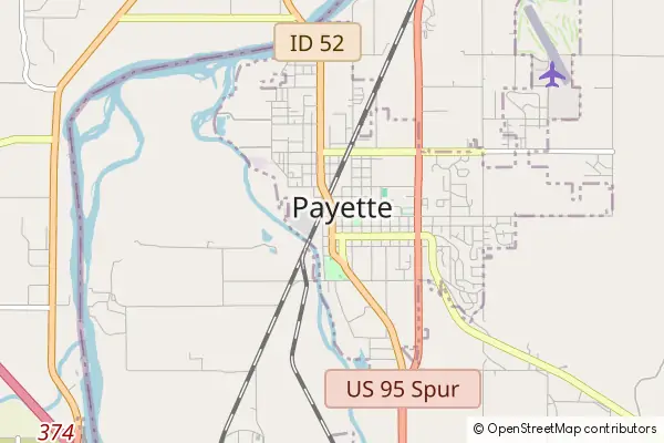 Mapa Payette