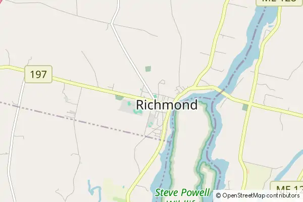 Mapa Richmond