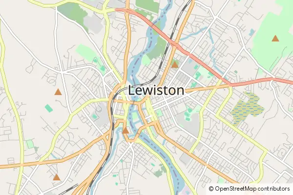 Mapa Lewiston