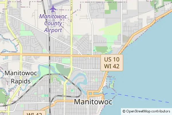 Mapa Manitowoc