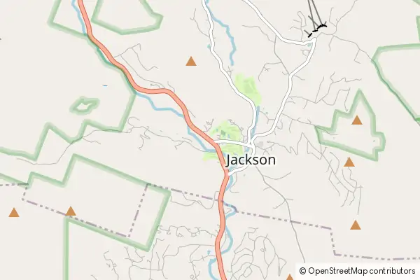 Mapa Jackson