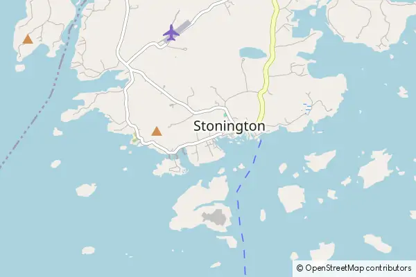 Mapa Stonington